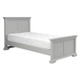 Paisley Grey Painted High Foot End Bed - Sizes Available