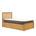 Phoenix Ottoman Storage Bed - Oak - Sizes Available