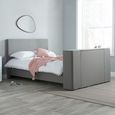 Plaza TV Bed - Grey Fabric - Sizes Available