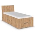 Rauch Aditio 3ft Single Bed - Artisan Oak