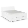 Rauch Aditio 5ft King Size Bed - Alpine White