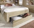 Rauch Rivera Sonoma Oak Bed - Variation Available