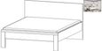 Rauch Rivera White 4ft 6in Double Bed