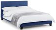 Rialto Bed - Blue - Fabric - Sizes Available