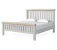 Salcombe - Slatted Bed - Grey Oak - 6ft Queen Size