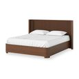 Soho Slatted Bed - 6ft Queen Size - Dark Oak