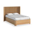 Soho Slatted Bed - Oak - 4ft 6in Double