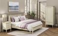 Solana French Lime White Bed