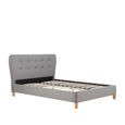 Stockholm Bed - Grey Fabric - Sizes Available