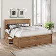 Stockwell Bed - Rustic Oak - Sizes Available