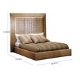 Suite Leather Bed - Stone International - Sizes Available