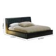 X Leather Bed - Stone International - Sizes Available