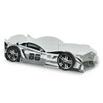 Storm Race Car Bed - Grey High Gloss