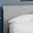 Stratus Fabric Bed - Grey - Sizes Available