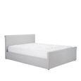 Stratus Ottoman Storage Bed - Grey Fabric - Sizes Available