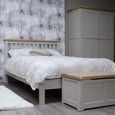 Diamond Painted Bed - Slatted - Sizes Available