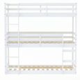 Tressa Kids Triple Bunk Bed - White
