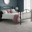 Victoria Bed Frame - Black Nickel Metal - Sizes Available