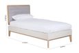 Marlow Bed - Cashmere Oak - Sizes Available