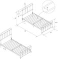 Wasco Bronze Metal Bed - Sizes Available - 4119219UK
