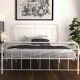 Wasco White Metal Bed - Sizes Available - 4118119UK