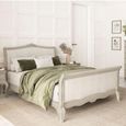 Camille High Foot End Bed - Grey Oak - Sizes Available