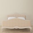 Ivory Upholstered Bedstead - Sizes Available