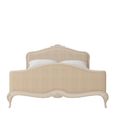 Ivory Upholstered Bedstead - Sizes Available