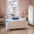 Ivory Upholstered Bedstead - Sizes Available
