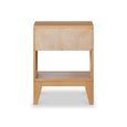 Viento Bedside Cabinet - 1 Drawer - Oak