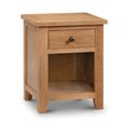 Marlborough Bedside Cabinet - 1 Drawer - Oak