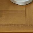 Marlborough Bedside Cabinet - 3 Drawer - Oak