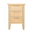 Twyford Bedside Cabinet - 3 Drawer - Oak
