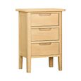 Twyford Bedside Cabinet - 3 Drawer - Oak