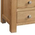 Appleby Bedside Cabinet - 3 Drawer - Oak