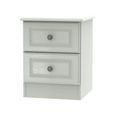 Pembroke Cashmere 2 Drawer Bedside Cabinet