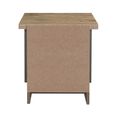 Highgate Bedside Cabinet - 2 Drawer - Dark Grey Painted