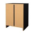 May Bedside Cabinet - 1 Drawer - Black