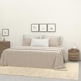 Pepe Bedside Cabinet - 2 Drawer - Truffle Oak