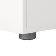 Pepe Bedside Cabinet - 2 Drawer - White