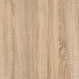 Nova Bedside Cabinet - 2 Drawer - Oak