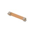 4Kids Bedside Cabinet - 1 Drawer - Orange Handle - White and Oak