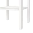 Madrid Bedside Table - 1 Drawer - White