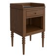 Williamson Bedside Table - 1 Drawer - Mid Gloss Lacquered