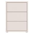 Alice Springs Bedside Cabinet - 3 Drawer - Sand