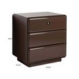 Demy Bedside Cabinet - 3 Drawer - Chestnut