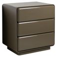 Demy Bedside Cabinet - 3 Drawer - Clay Green