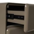 Demy Bedside Cabinet - 3 Drawer - Clay Green