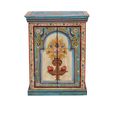 Abali Bedside Cabinet - Mango Wood - Painted - 2 Door