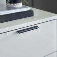 Alba Grey Bedside Cabinet - 2 Drawer
